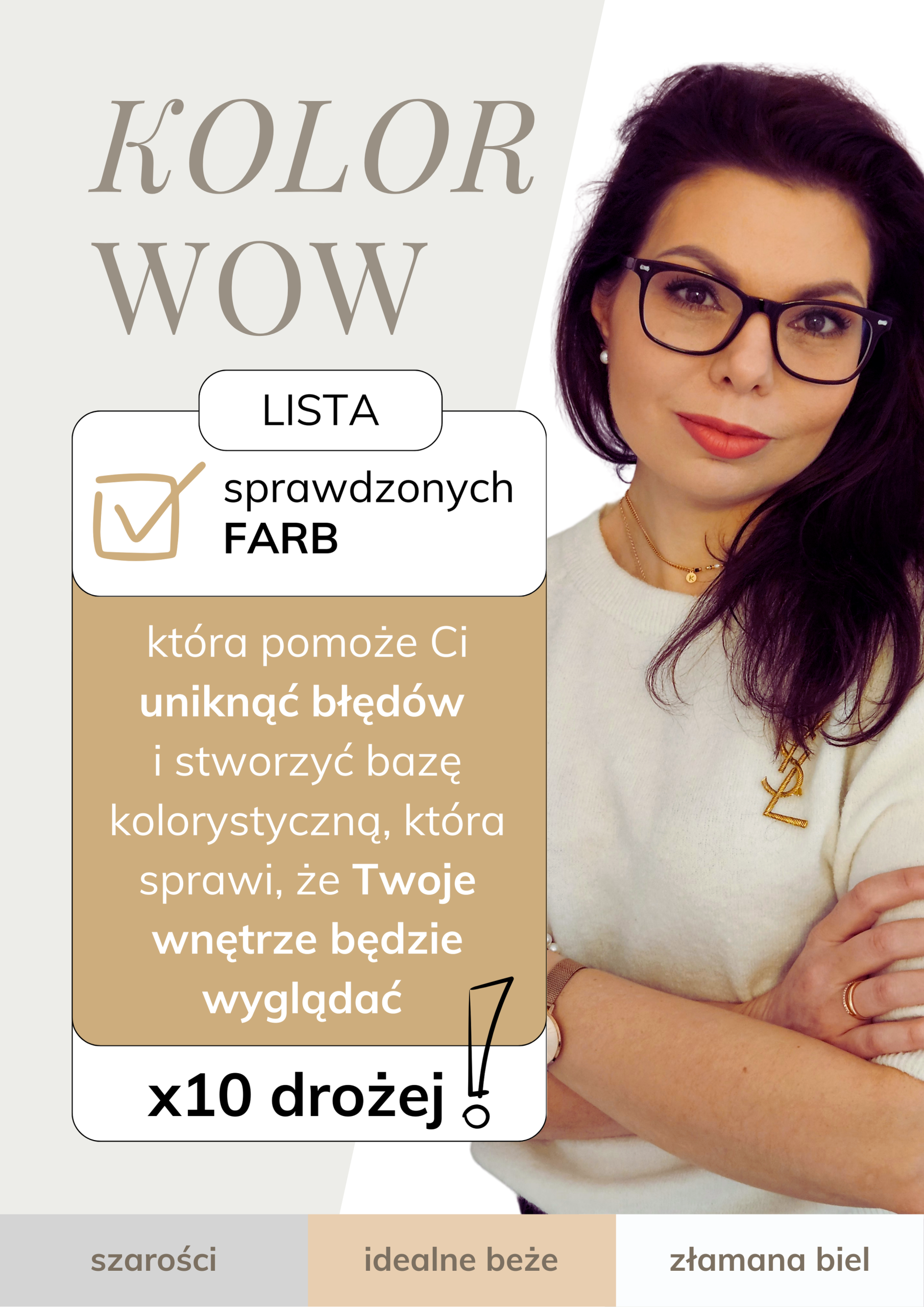 Kolor WOW - e-book + lista sprawdzonych kolorów farb!